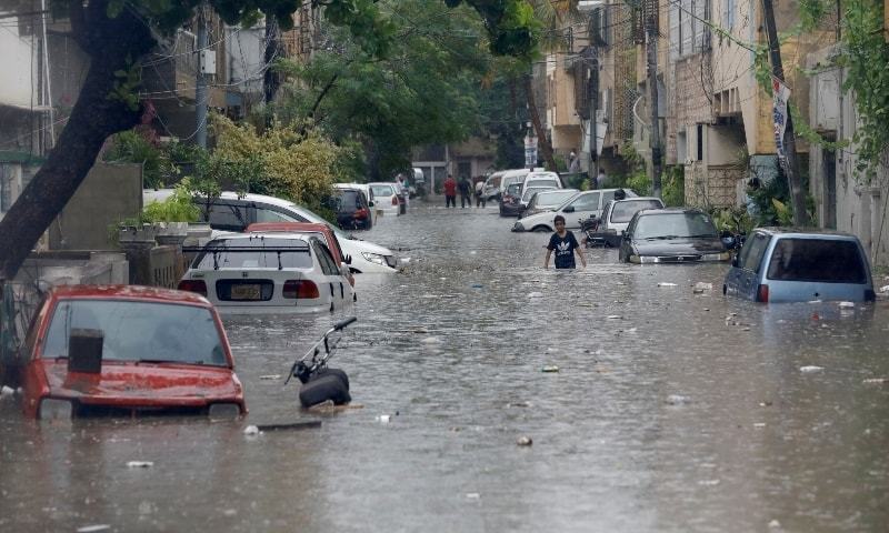 کراچی میں آج موسلا دھار بارش اور کل شدت میں اضافے کی پیشگوئی