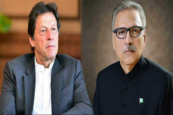 وزیراعظم اور صدر مملکت کا یوم پاکستان پر کشمیریوں کی حمایت جاری رکھنے کا عزم
