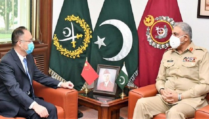 راولپنڈی: آرمی چیف سے چین کے سفیر کی ملاقات