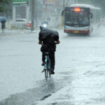 Beijing China heavy rain
