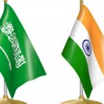 saudi Arab – india – flags