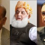 Fazlu Rehman – Asif Ali Zardari – Shehbaz Sharif