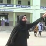 muslim student protests for veil – India