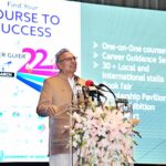 President Dr. Arif Alvi addressing the first ever Career Counseliing Expo 2022 for Young Students at Pak-China friendship center Islamabad on 11 Mar 2022