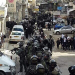 ISRAELI POLICE PATROL SHUAFAT REFUGEE CAMP IN EAST JERUSALEM DURING A DEMOLITION ON DECEMBER 2, 2015 – file photo