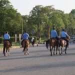 اسلام آباد میں پولیس کے گھڑسواردستے تعینات