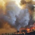 KPK bush fires – jungle fire