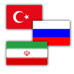 Iran – Turkey – Russia – flags 2