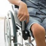 polio-s – on wheel chair