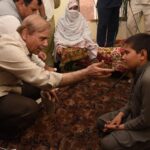 PM Shehbaz Sharif visits Charsadda – flood affected area – Aug 29 – 2022