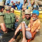 Pak Army rescue operation – flood affected area – 2022 — 02