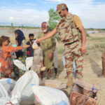 flood releif work – Balochistan – Army