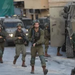 Israeli forces in Palestine