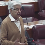 Khwaja Asif – in Parliament
