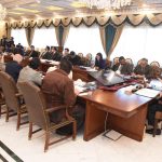 PM Muhammad Shehbaz Sharif chairing a meeting to review the implementation of Kissan Package in Islamabad on 28th Dec 2022