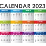 Year Calendar 2023