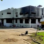 Jinnah House – damage