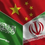 CHINA SAUDI IRAN FLAGS