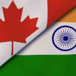 INDIA CANADA FLAGS