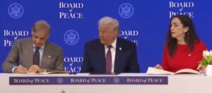 (غزہ امن بورڈ پر دستخط) پاکستان سمیت 20 ممالک بورڈ میں شامل