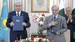 پاکستان اور قازقستان …..37 مفاہمتی یادداشت کا تبادلہ