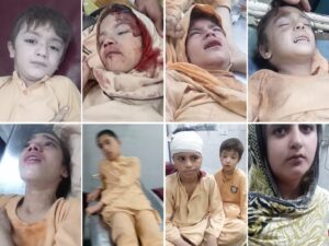 پشاور: سکول کی چھت گر گئی.. 34 بچے اور خاتون ٹیچر جاں بحق( متعدد زخمی)